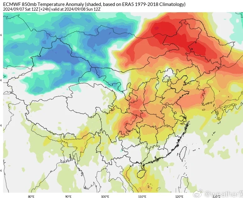 徐家汇达到35度，冷空气从新疆启程