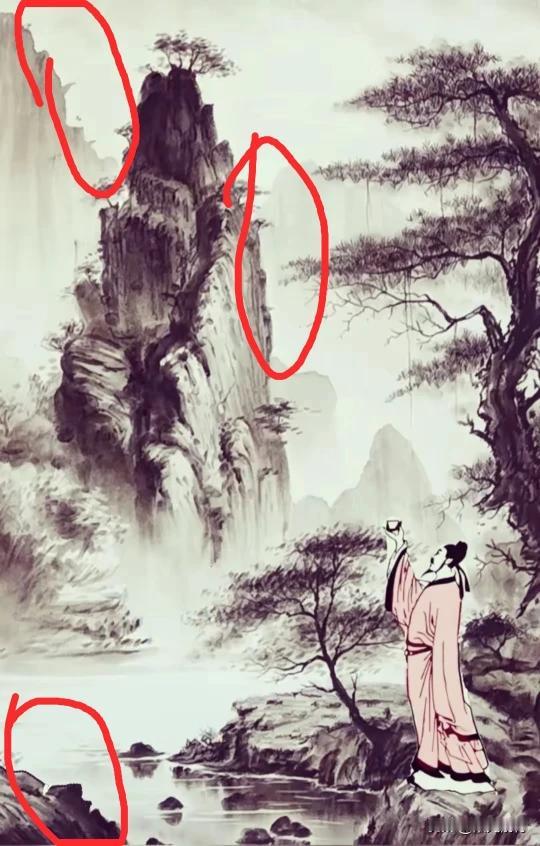 很容易找到3張人臉。