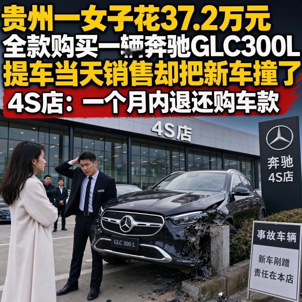 问大家一个问题：你花37.2万全款买的新车，提车当天会是什么样？
贵州六盘水的张