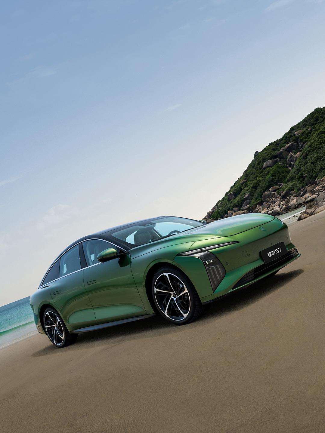 解锁星海S7最治愈的打开方式：去海边。
无需刻意规划，565km/650km扎实