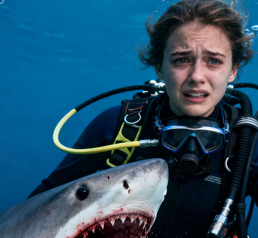 女子为出片生理期潜水被鲨鱼咬伤女子为出片既无视生理期的身体禁忌，又违背野生海洋生