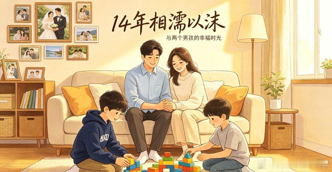 吴京 慕强原来说的是吴京和谢楠的结婚十四周年啊，这对真的越品越懂什么叫双向慕强，