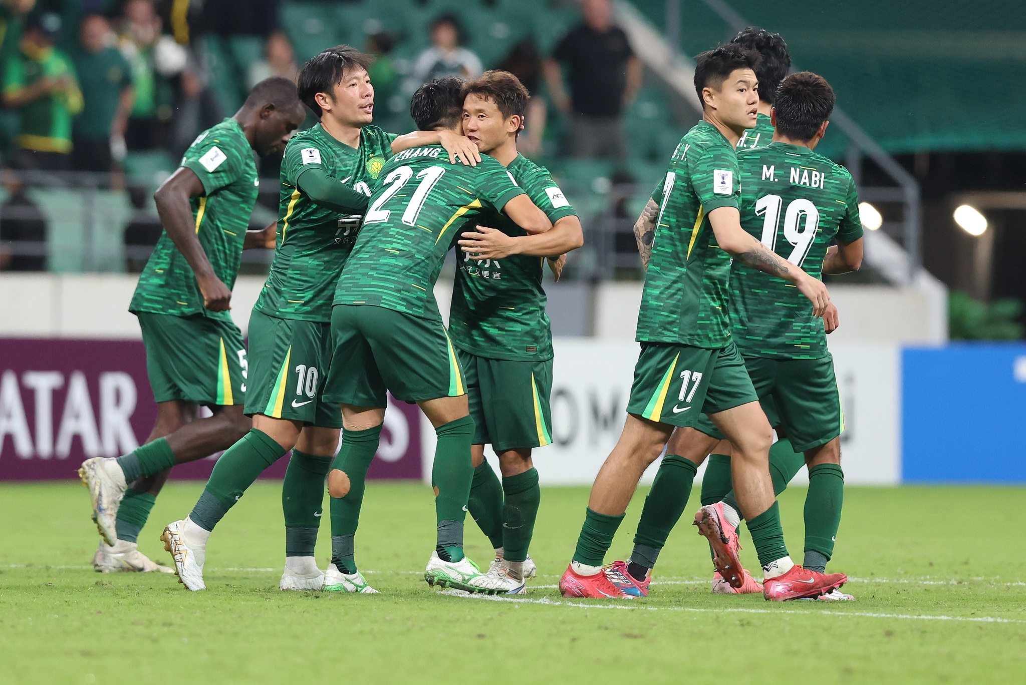 北京国安2比2河内公安中超前四亚冠首轮1平3负 亚冠二级小组赛E组第1轮，北京国
