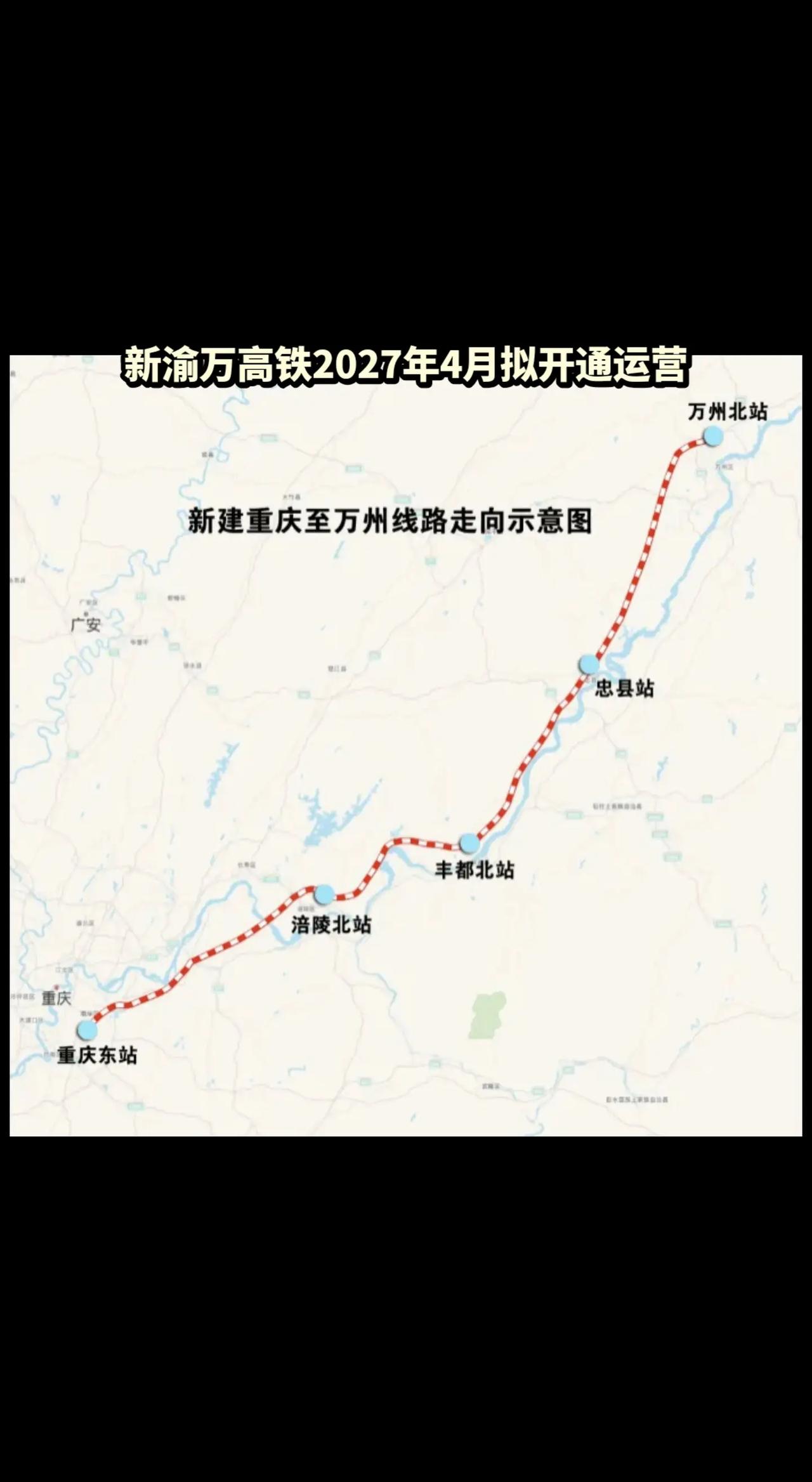 渝万高铁 八纵八横铁路网