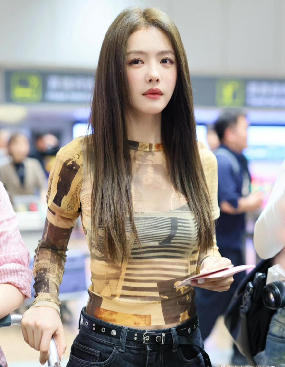 蔡文静×cool girl生图，真的很美 