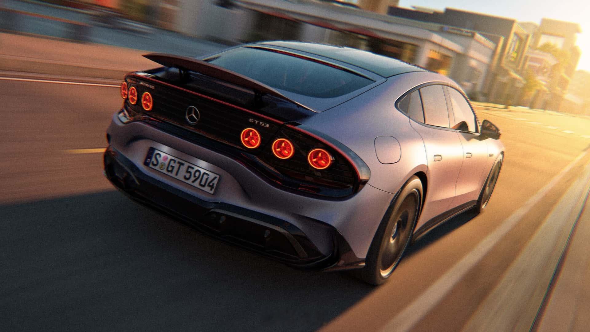 继 GT 55 和 GT 63 之后，梅赛德斯-AMG 为全新纯电动 GT 4 