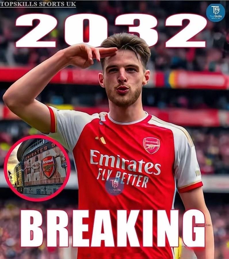 阿森纳球迷们有福啦！球队正紧锣密鼓地准备与德克兰·赖斯进行长期续约谈判，这可是为