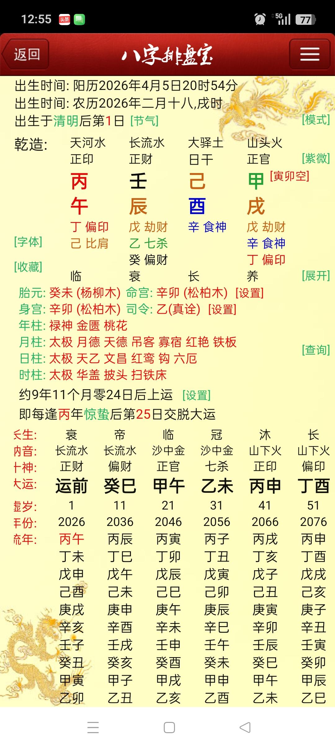 壬辰月辰土生合酉金，有色金属要涨起来。