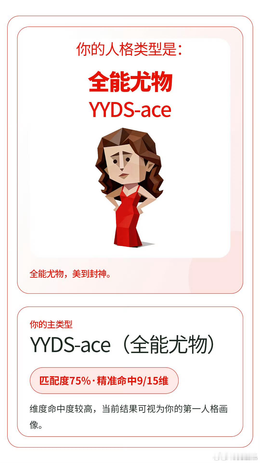 孔雪儿SBTI是全能尤物你好星期六全员晒SBTI测试结果 SBTI是全能尤物！这