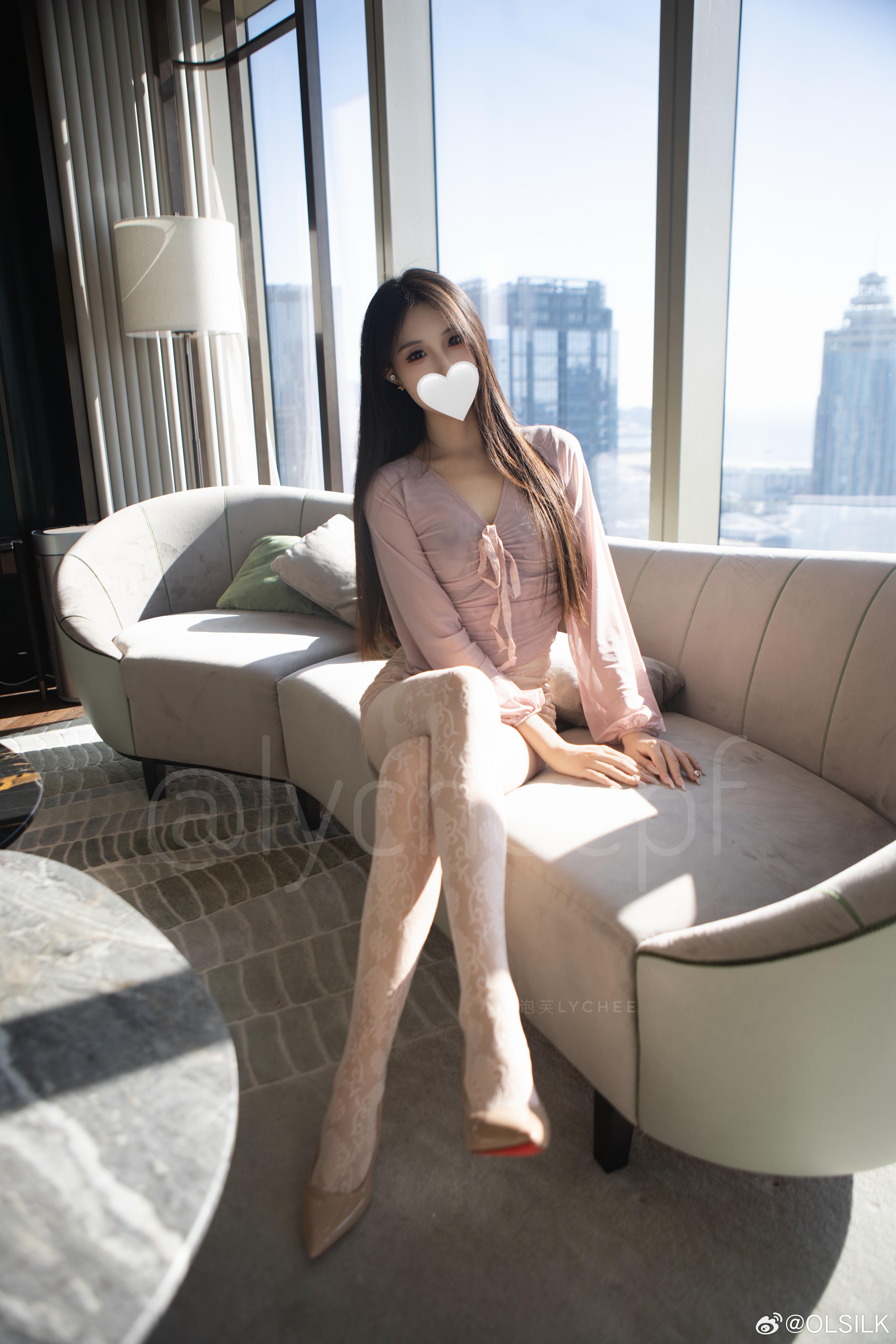 温柔感穿搭泡芙lychee今天穿什么ootdolsilk