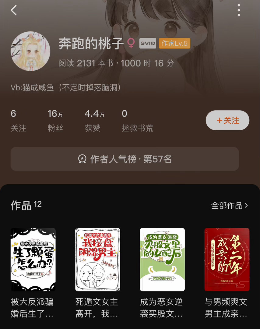 我被这个作者养坏了 我现在一看文就是是她写的