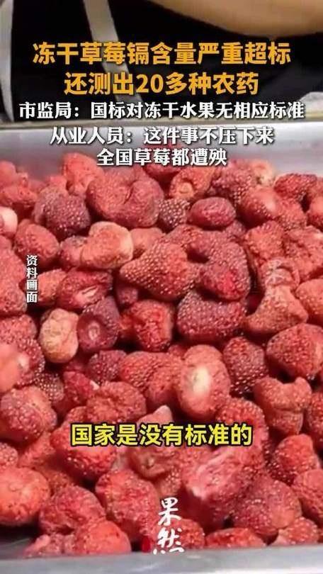 21吨毒冻干草莓曝光！

行业潜规则太吓人，食品安全容不得半点侥幸


谁能想到
