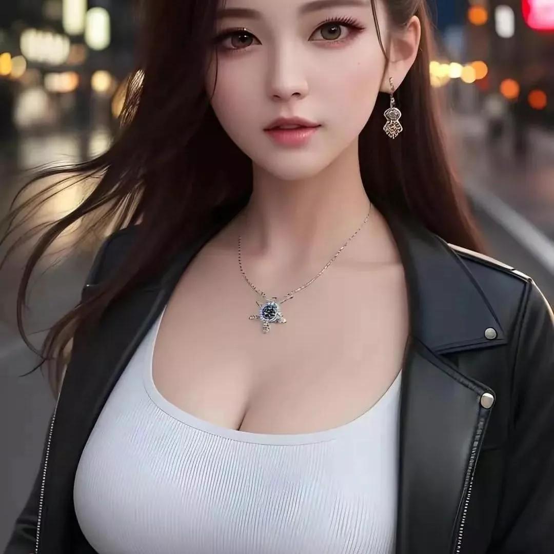 都市夜晚的诱惑，甜美与酷感的碰撞夜中的美女 夜色诱惑 都市甜美写真 夜间魅力 时