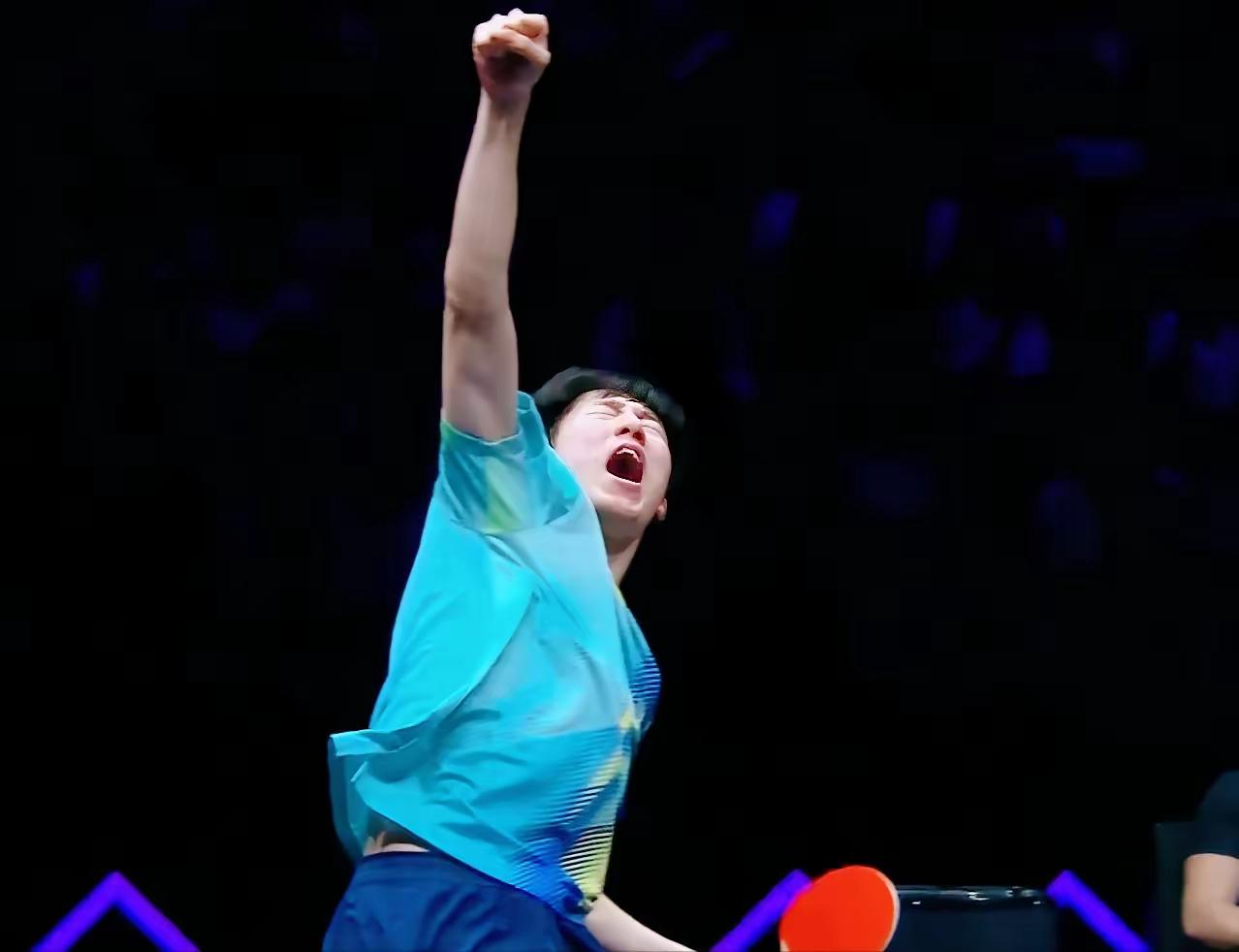 紧张的温瑞博，打败了奥运亚军[给力]
“我有点太紧张了，呼吸不上来，有些太慌了”