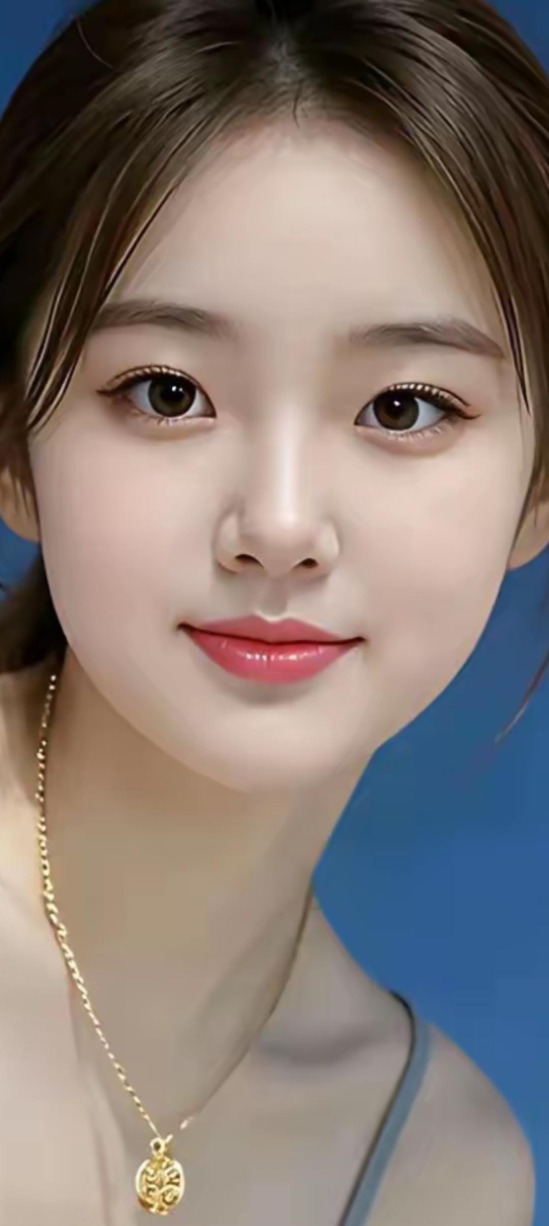 甜美笑容，金链闪耀，元气满满的一天！😊✨