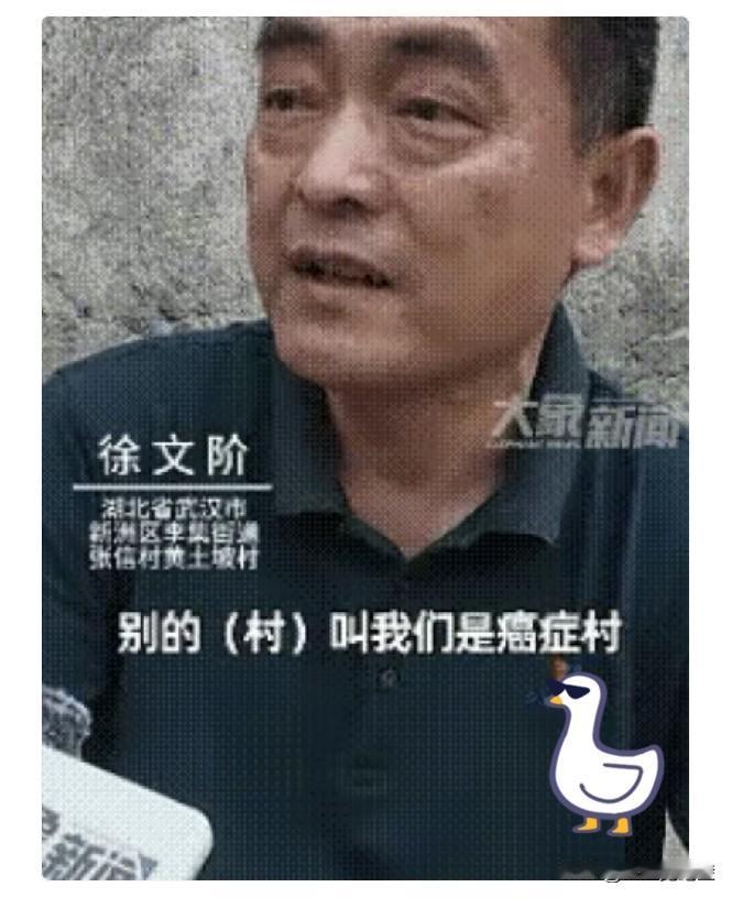 大象新闻爆出的，被称为癌症村的武汉黄土坡村，村里真正的情况，其实比统计数据还要严