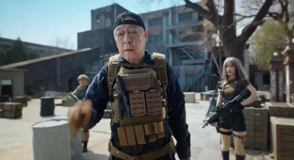 倪大红业务能力还是太夯了 老戏骨的业务能力从不掉线！面无表情却喜感爆棚，抽象动作