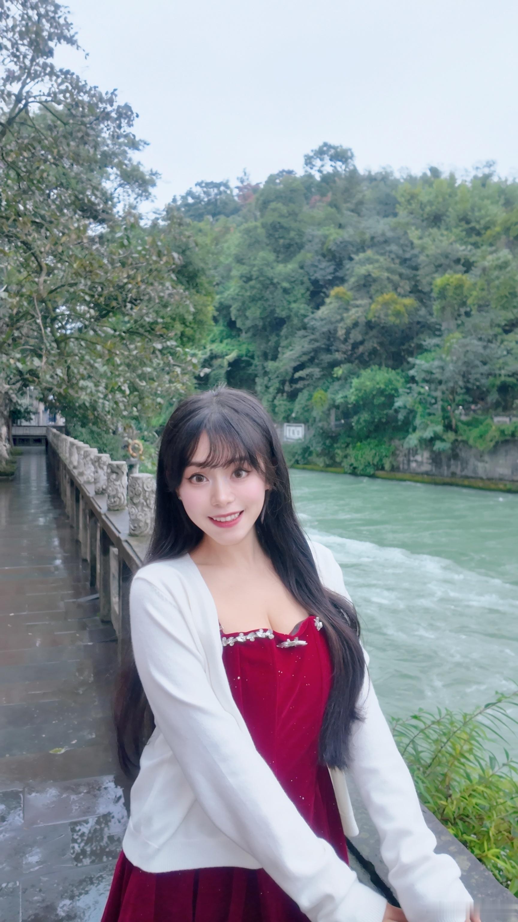 来到都江堰🌊亲眼见到才懂古人的智慧✨️ ​​​