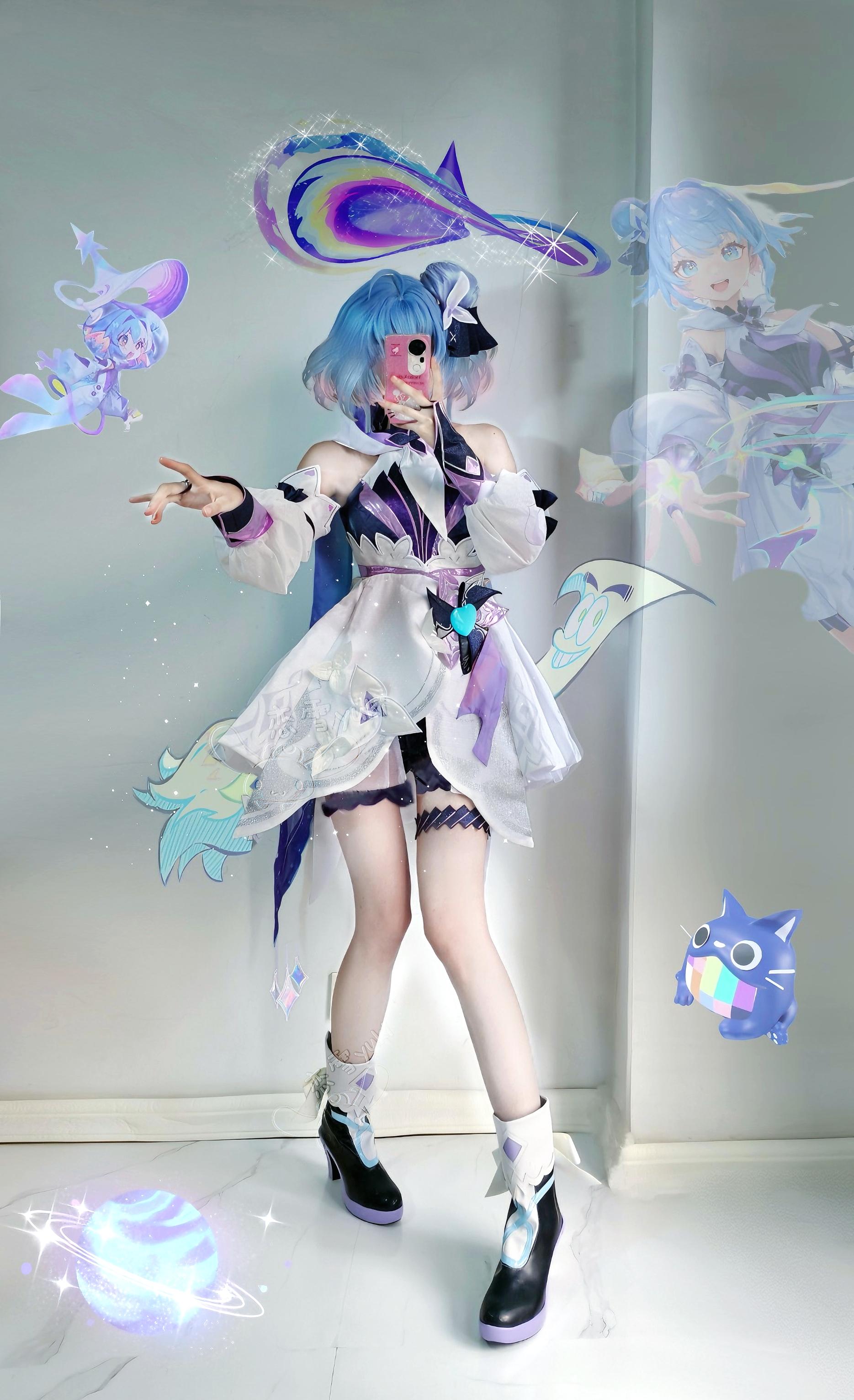 魔女百变，名字不变~这个的裙摆和版型真的非常喜欢小乔时之魔女王者荣耀