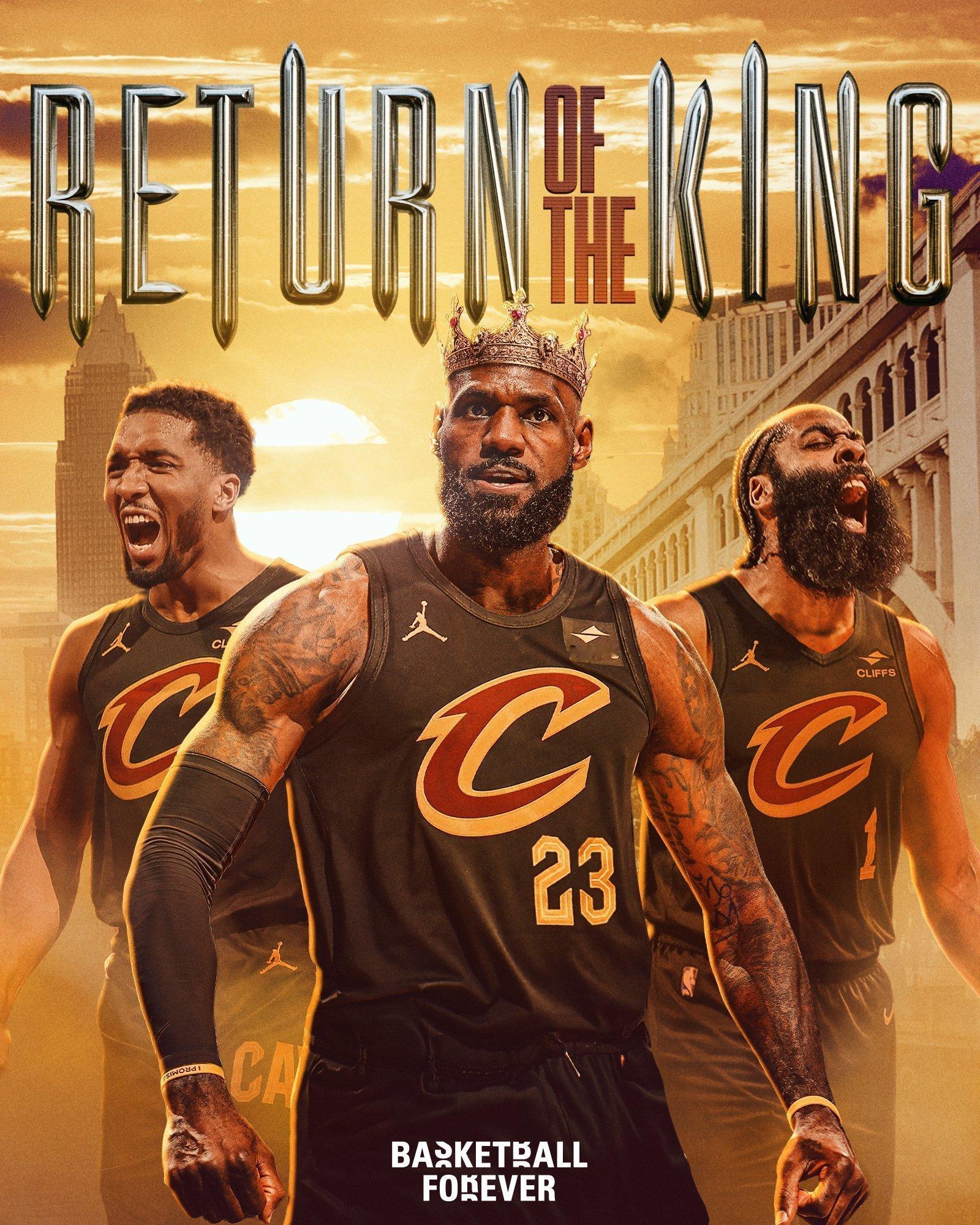 骑士克利夫兰骑士詹姆斯nba 近期，多方消息称如果詹姆斯下赛季继续征战，那么“他