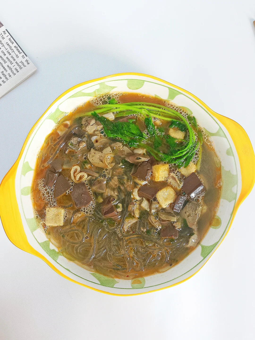 快手一人食｜巨好喝的鸭血粉丝汤🥣
