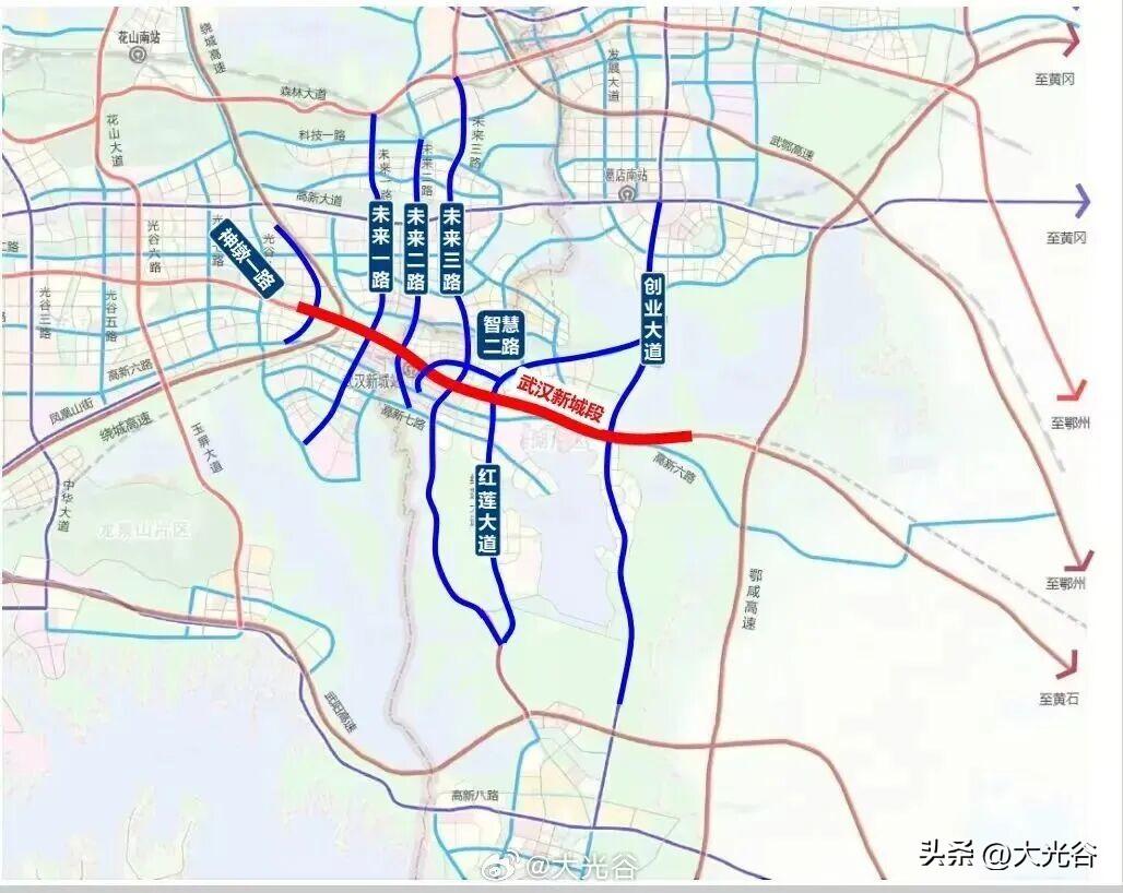 G70福银高速公路武汉新城段改扩建工程即将启动！

G70福银高速公路武汉新城段