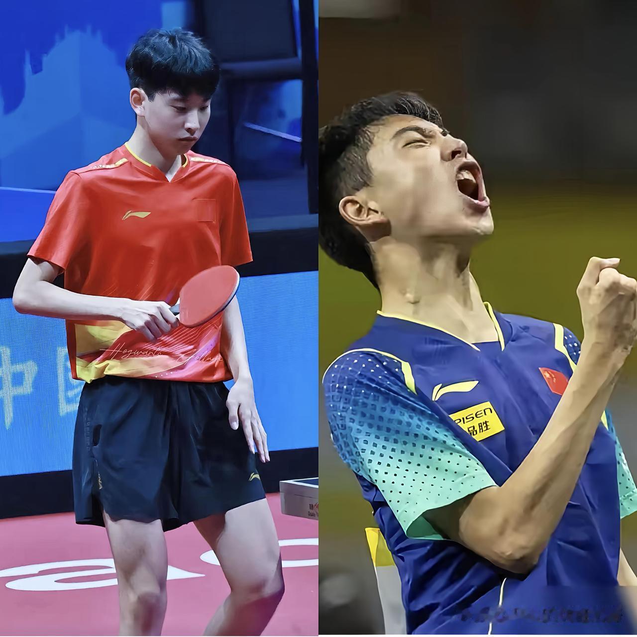 李和宸和周冠宏，
一个17岁一个16岁，
能拿下陈垣宇和陈俊菘。
WTT球星挑战