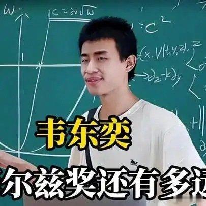《韦东奕离菲尔兹奖还有多远？》播放量：2.9万点赞量：1064网页链接