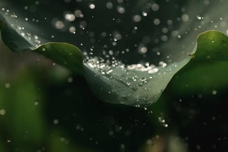 看到“清风本无意”这个上联，一下子就来了兴致。像“微雨不打荷”这个下联就很妙，有