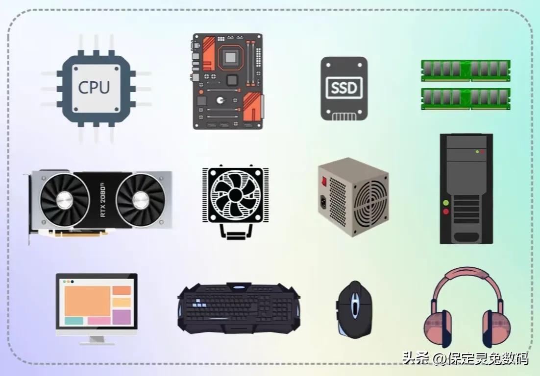 小白如何自己选择台式机硬件?很多新手想自己组装电脑，却被CPU、显卡参数绕晕？记