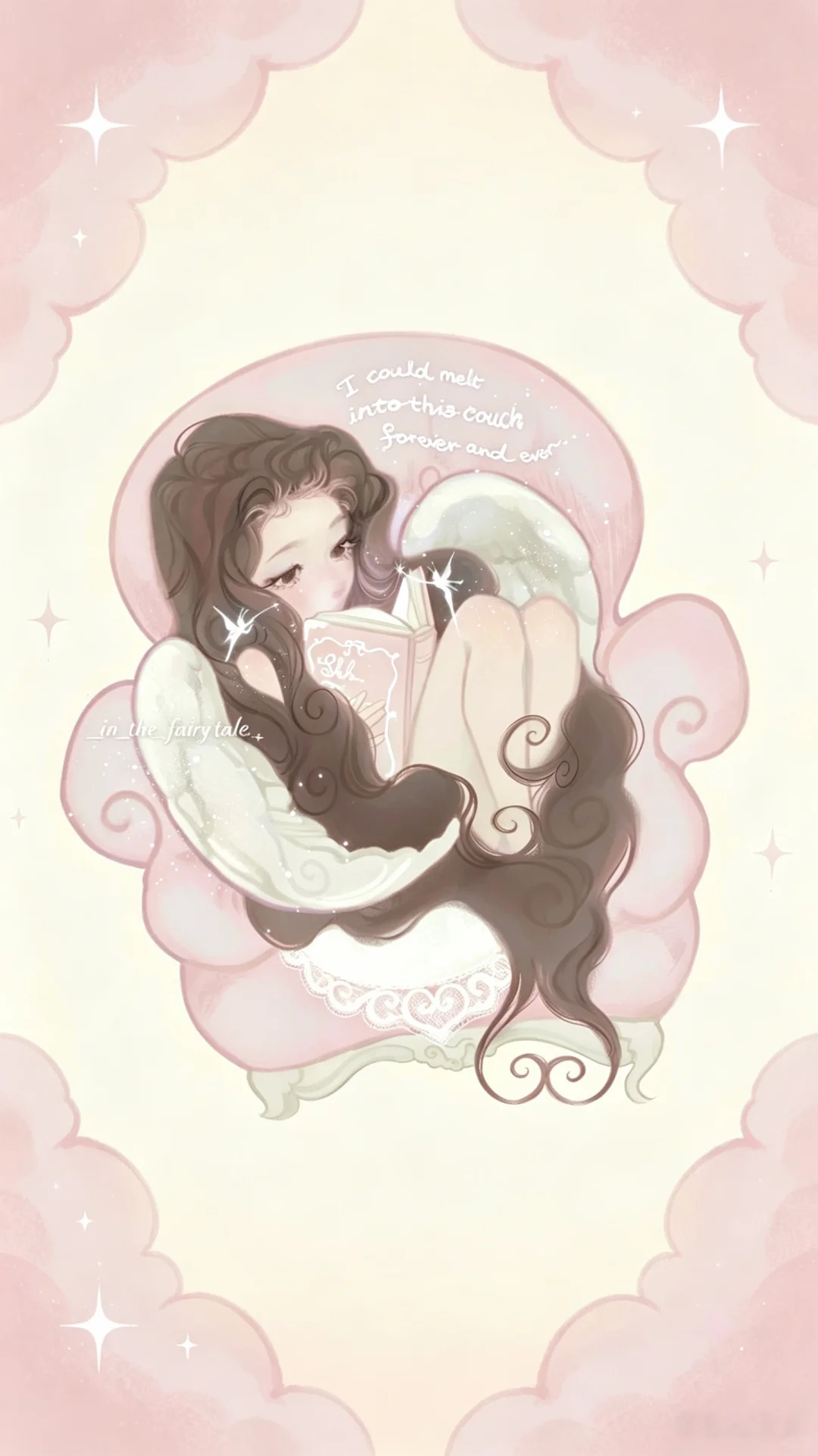 ˚행복이 찾아오다₊ ⁺ʚ ɞ🤍ins天使风聊天背景图动漫点评团 丨次元新星计