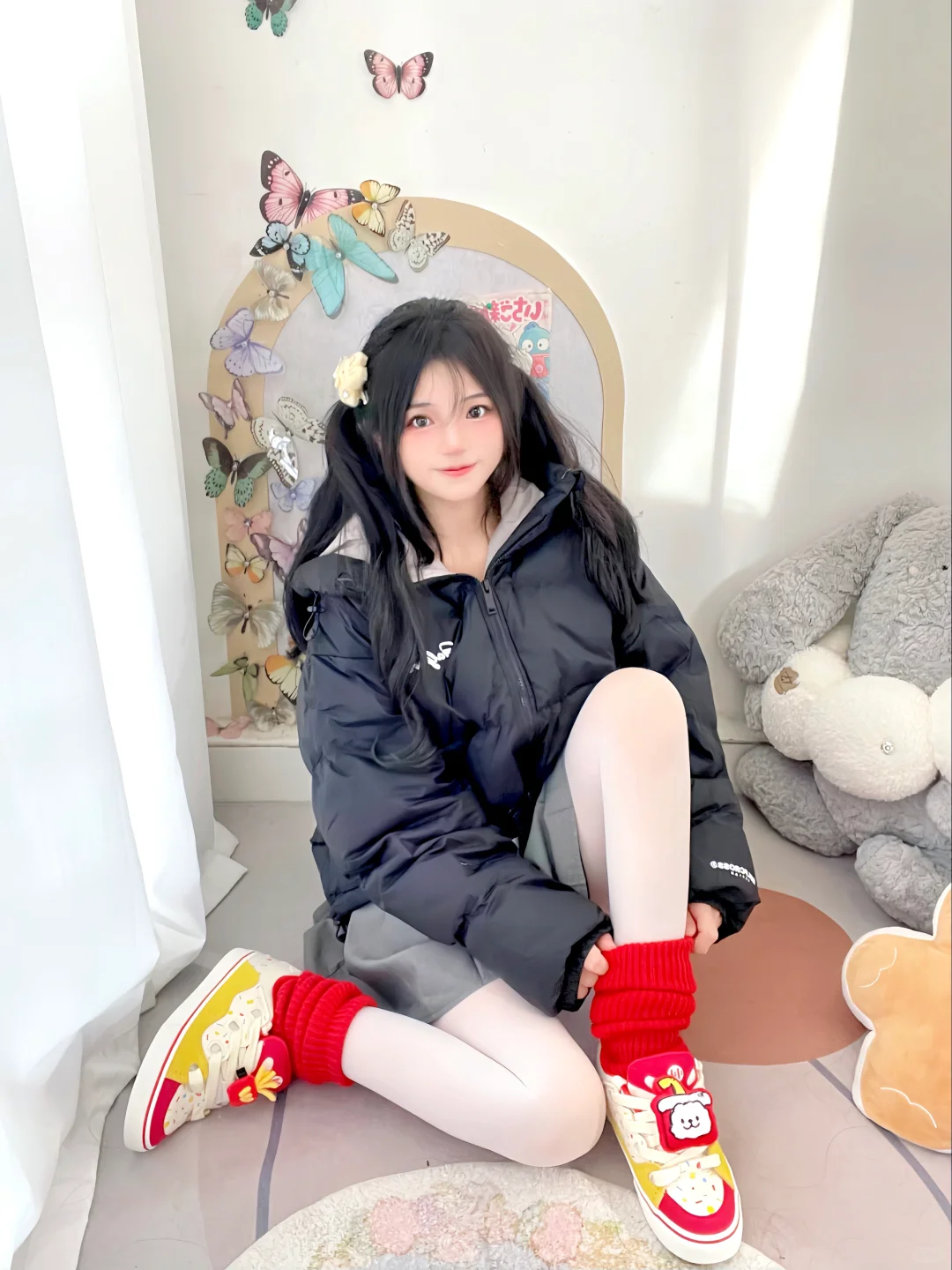 冬天这么穿包暖的☃️❄️