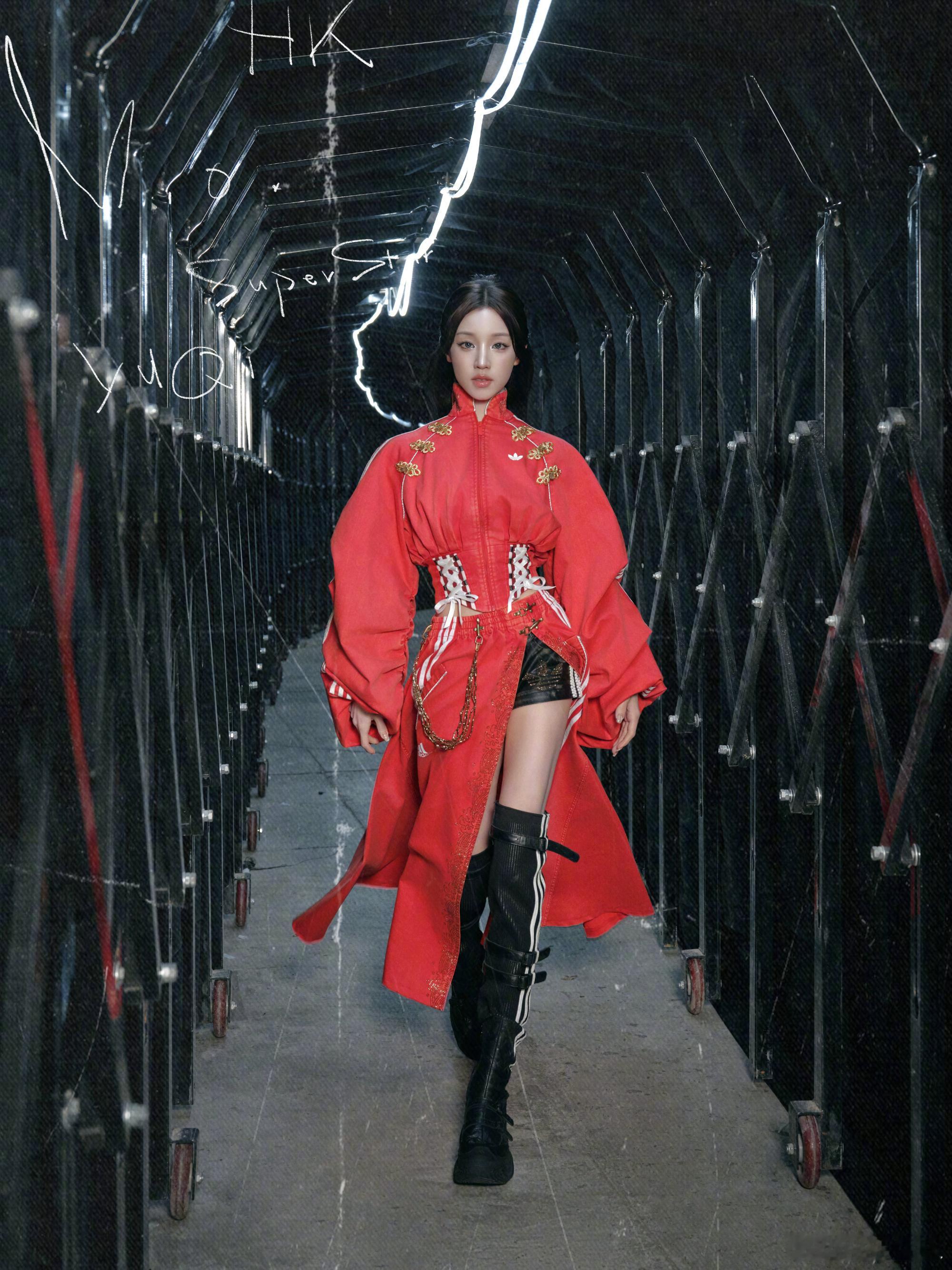宋雨琦 × adidasOriginals⚫️🔴 