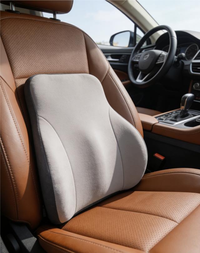 开车腰酸直不起身？这个腰靠真的救老腰！
开长途车总觉得腰悬空，开一小时就酸到僵硬