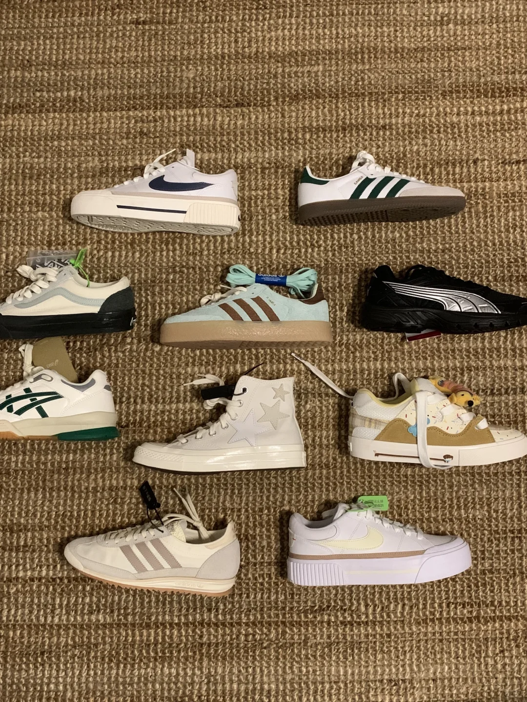 分享最近购入的10双新👟～