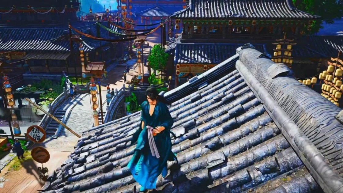 燕云十六声夏日游趣狂欢季此刻游我主宰开封地图的市集街景好美，烟火气扑面而来！建议