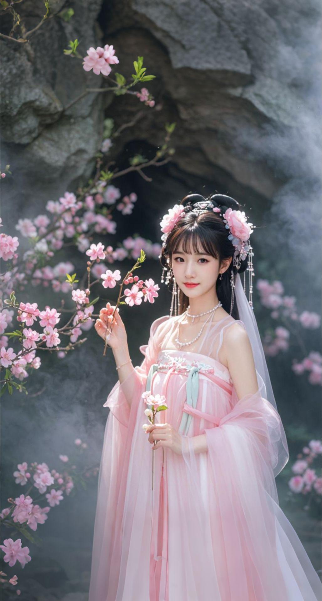 AI扩图 AI花仙之梦