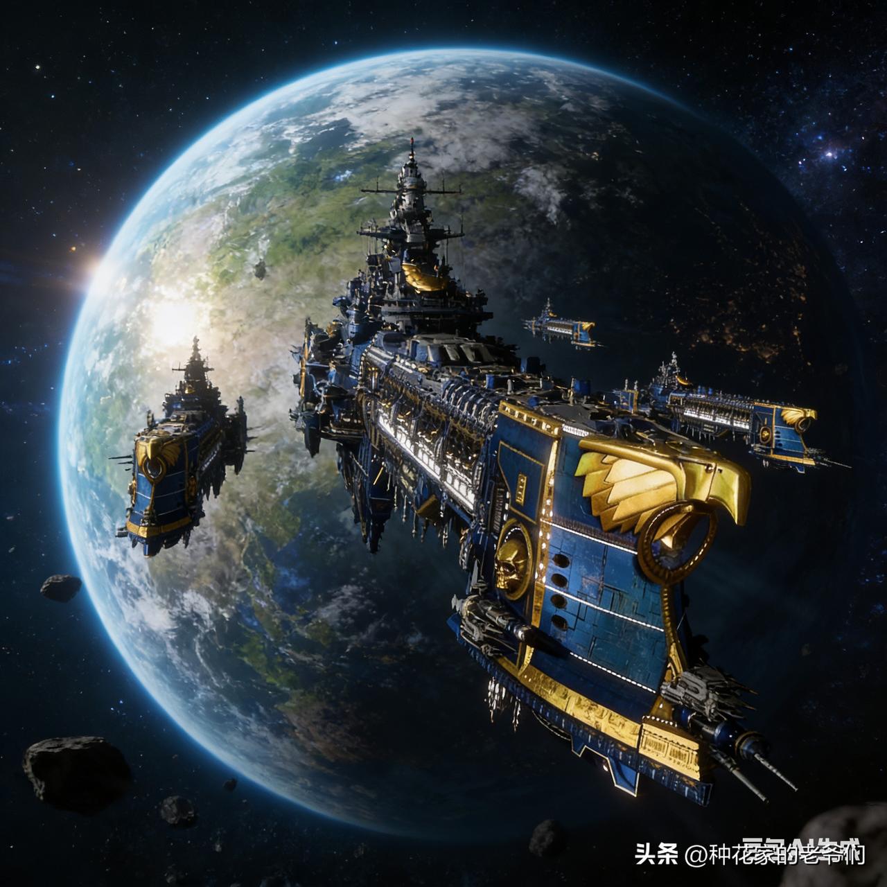 AI绘画是门好生意吗 战锤40k ai风格画 ai绘画创作纪 ai美术作品