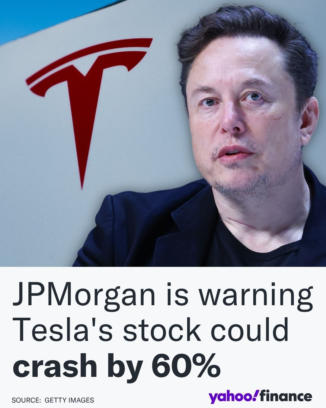摩根大通警告特斯拉可能面临60%的跌幅 
