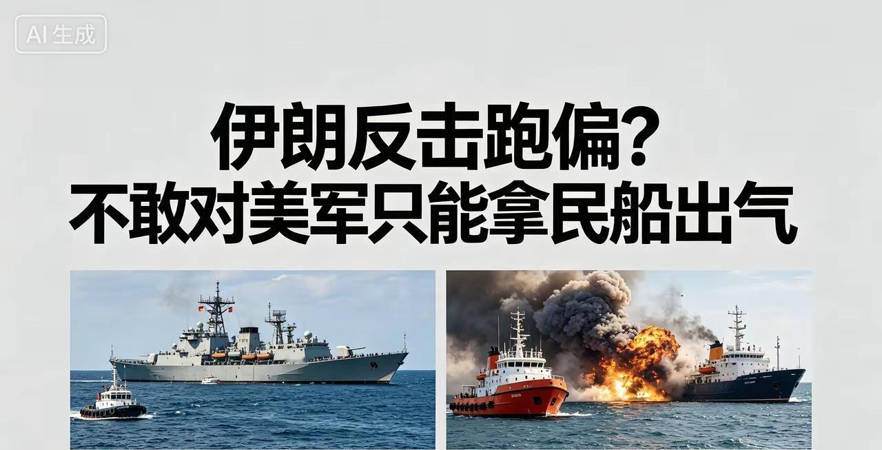 伊朗所谓的反击彻底露怯！

伊朗革命卫队最近干的事，真是让人看笑了。美军舰队就在