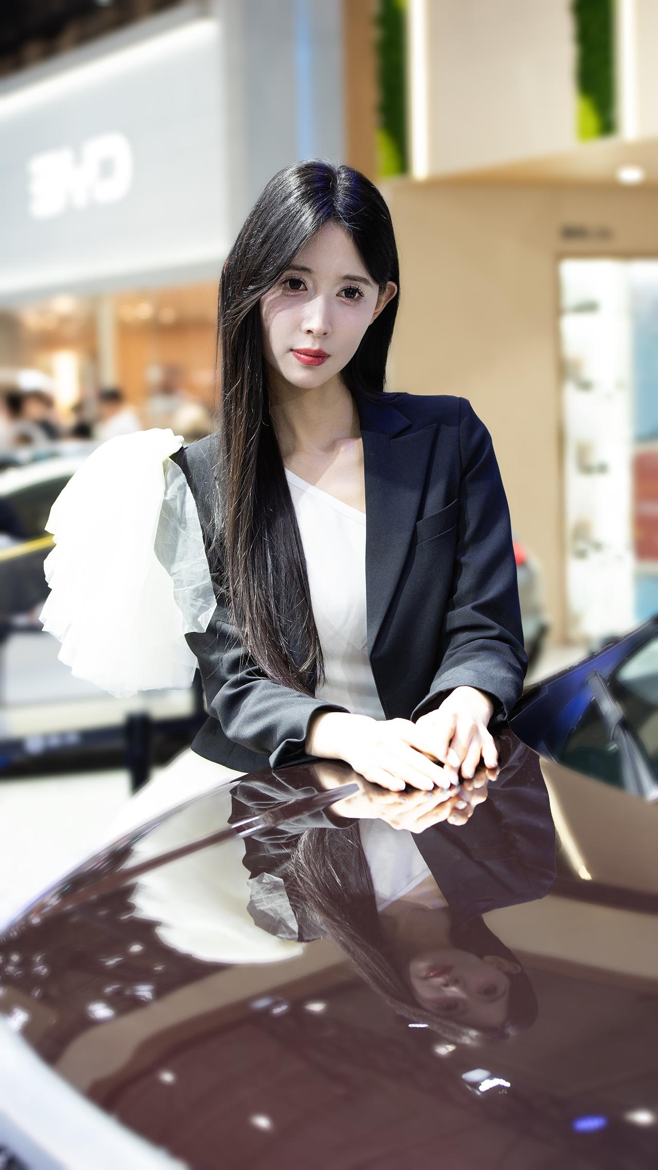 乐乐宝武汉华中国际车展 车模美女
