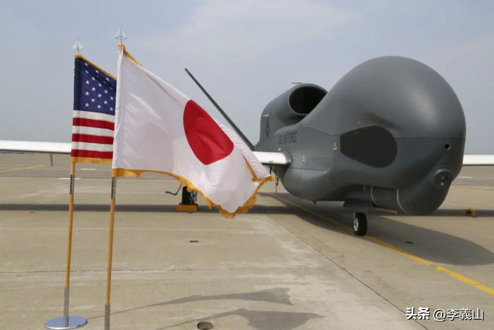 这下可以放心了，瀛岛空卫在鳥取縣附近海域上空失联的那架RQ-4B“全球鹰”无人机