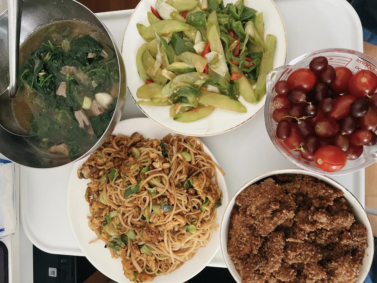 午餐是补充全天能量的，一定要次饱饱哟！