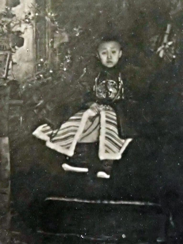 1912年2月，紫禁城的最后一盏宫灯熄灭，溥仪退位那天，他最小的妹妹还没出生。