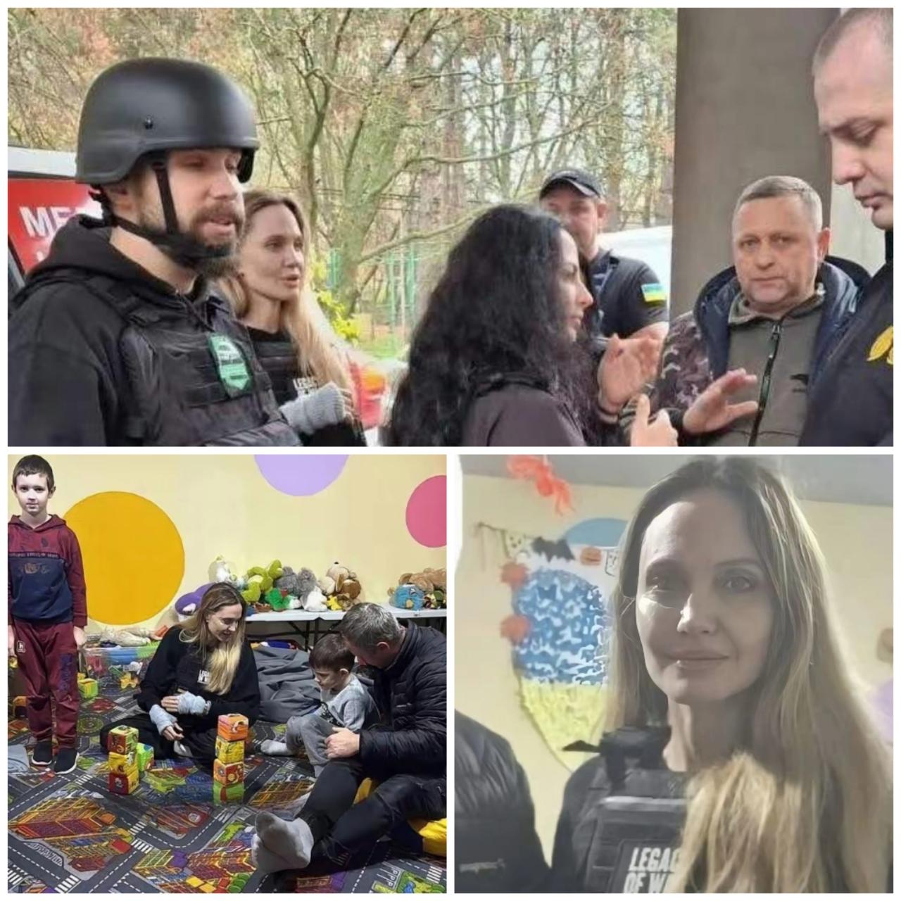 安吉丽娜·朱莉访问乌克兰，她的司机被征兵办抓走，最后朱莉亲自出面试图将他捞走，但