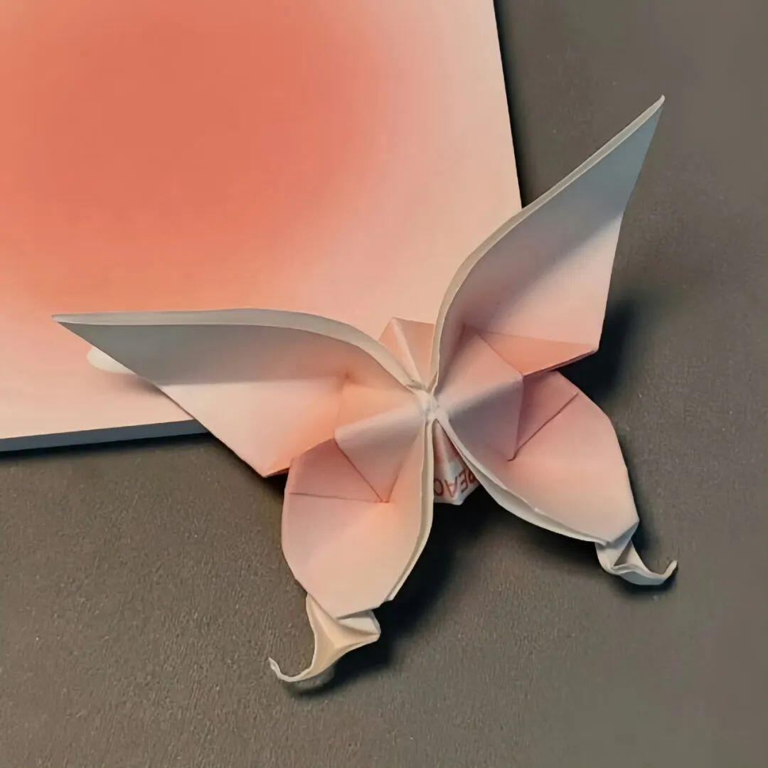 五彩缤纷的蝴蝶折纸教程～ ​​​