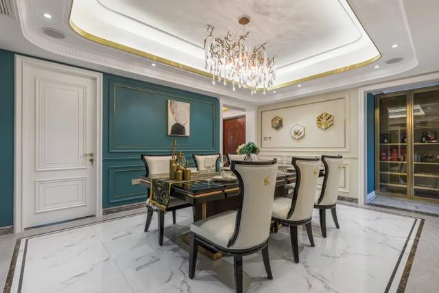 206㎡现代轻奢，华丽的高级质感，优雅的舒适空间