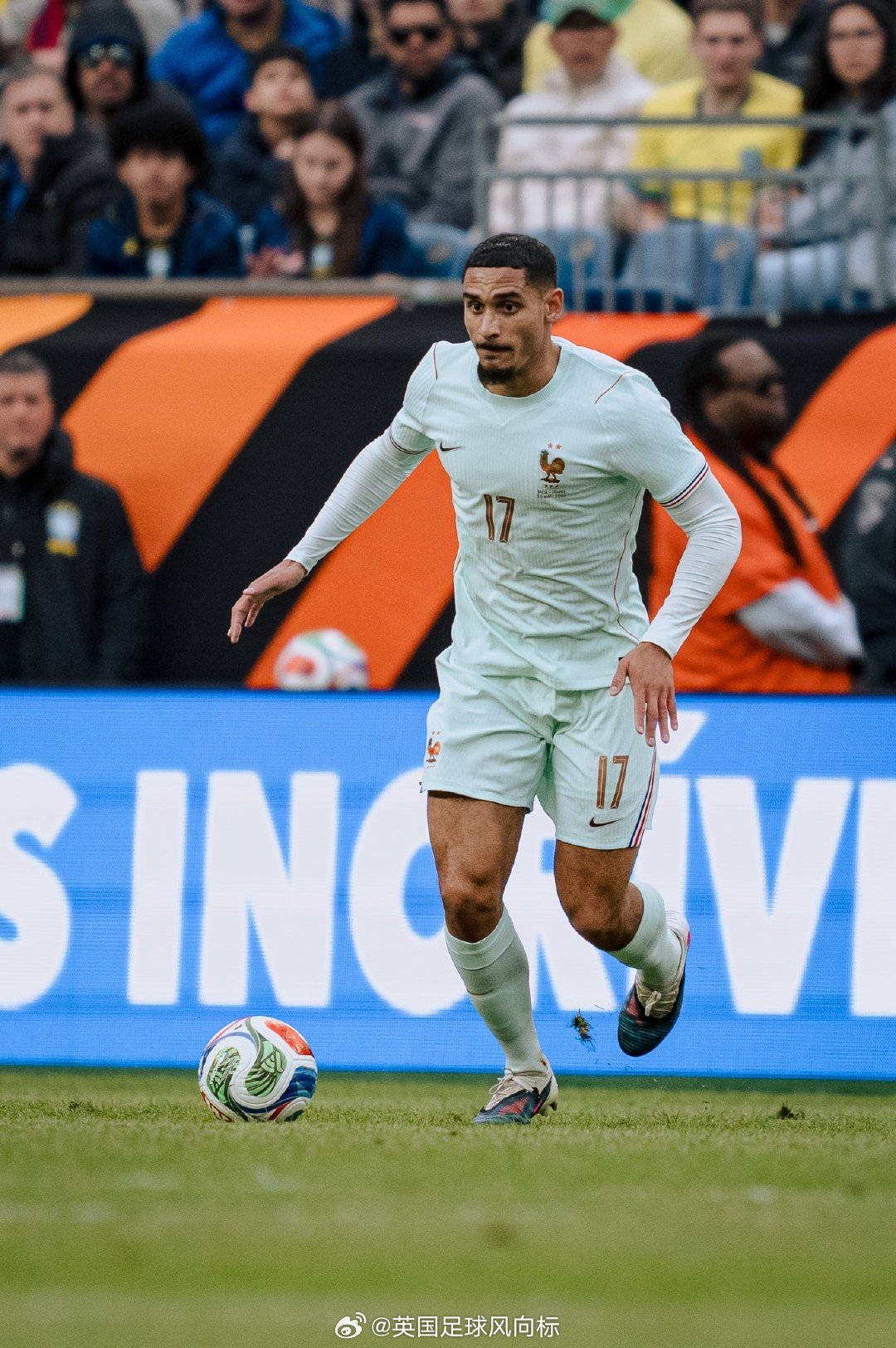 【新晋法国国脚估价5000万】英媒消息：刚刚上演国家队首秀，效力水晶宫的新晋法国