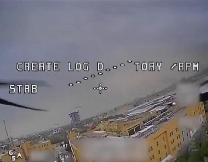 一个伊朗支持的民兵组织的飞手，让一架FPV无人机在美国驻巴格达大使馆上空飞行了2