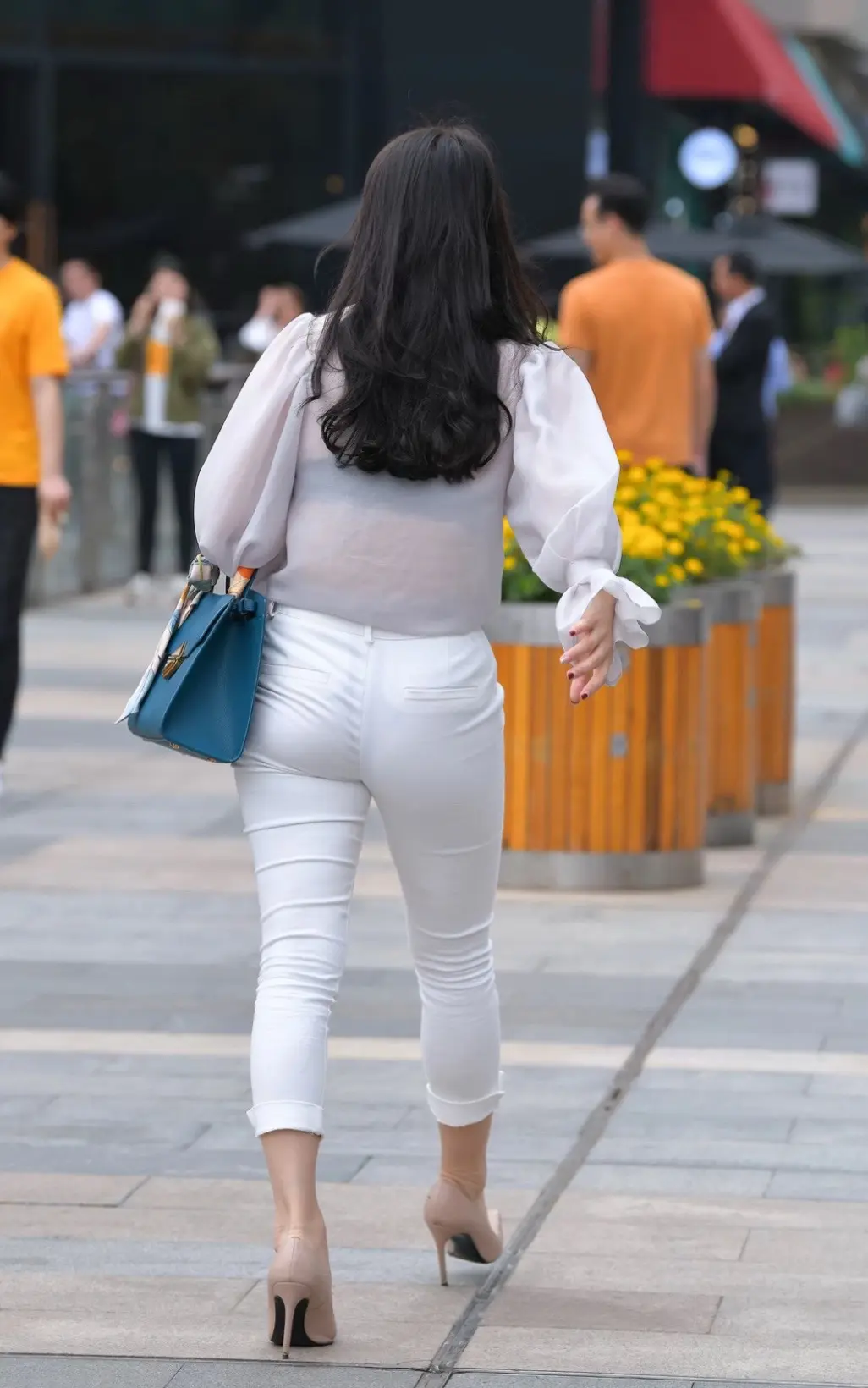 美女 高跟控 穿搭搭配 街头风穿搭